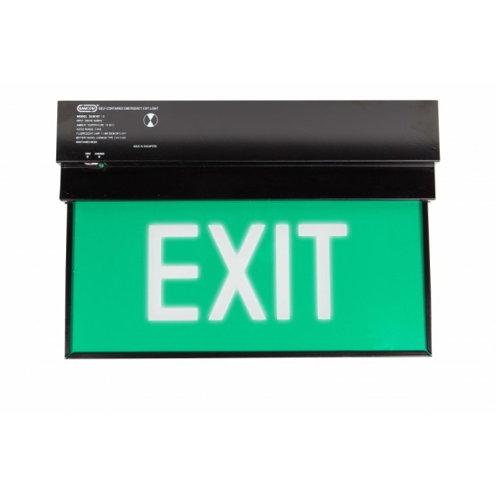Emergency Luminaire with Exit Sign