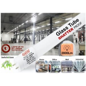 SCLED 118-28DLT8-4FD DAYLIGHT (DOUBLE END)