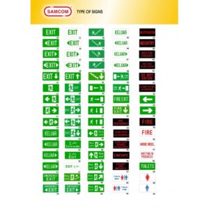 Signage Catalogue